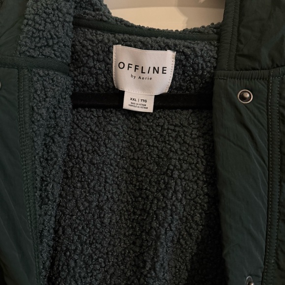 OFFLINE by AERIE Fluff Love Sherpa Jacket - Picture 2 of 5